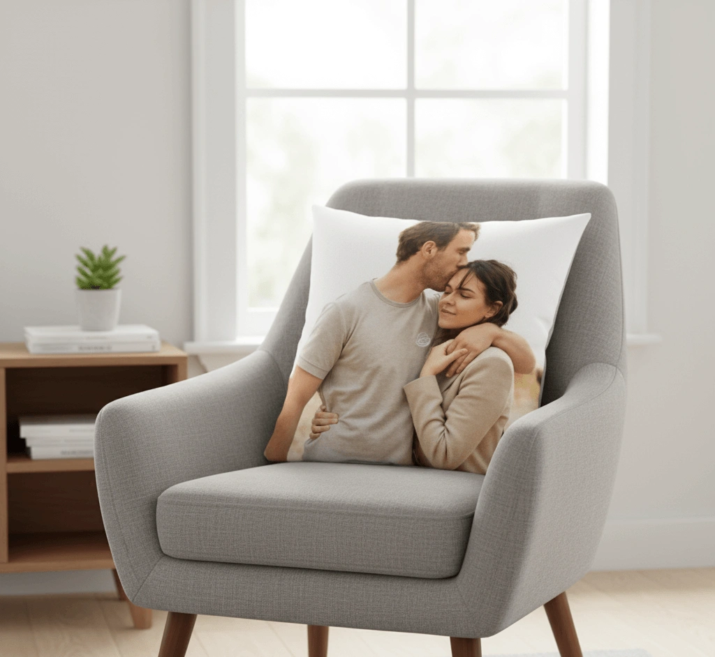 Personalised Couple Cushion - Image 3