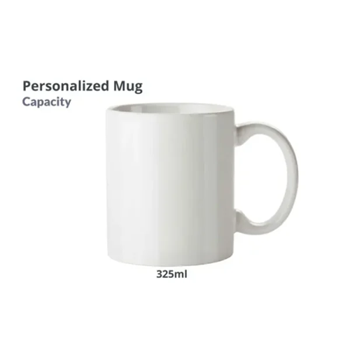 Personalized White Photo Mug - Image 2