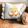 Om Design Customized Photo Printed Cushion